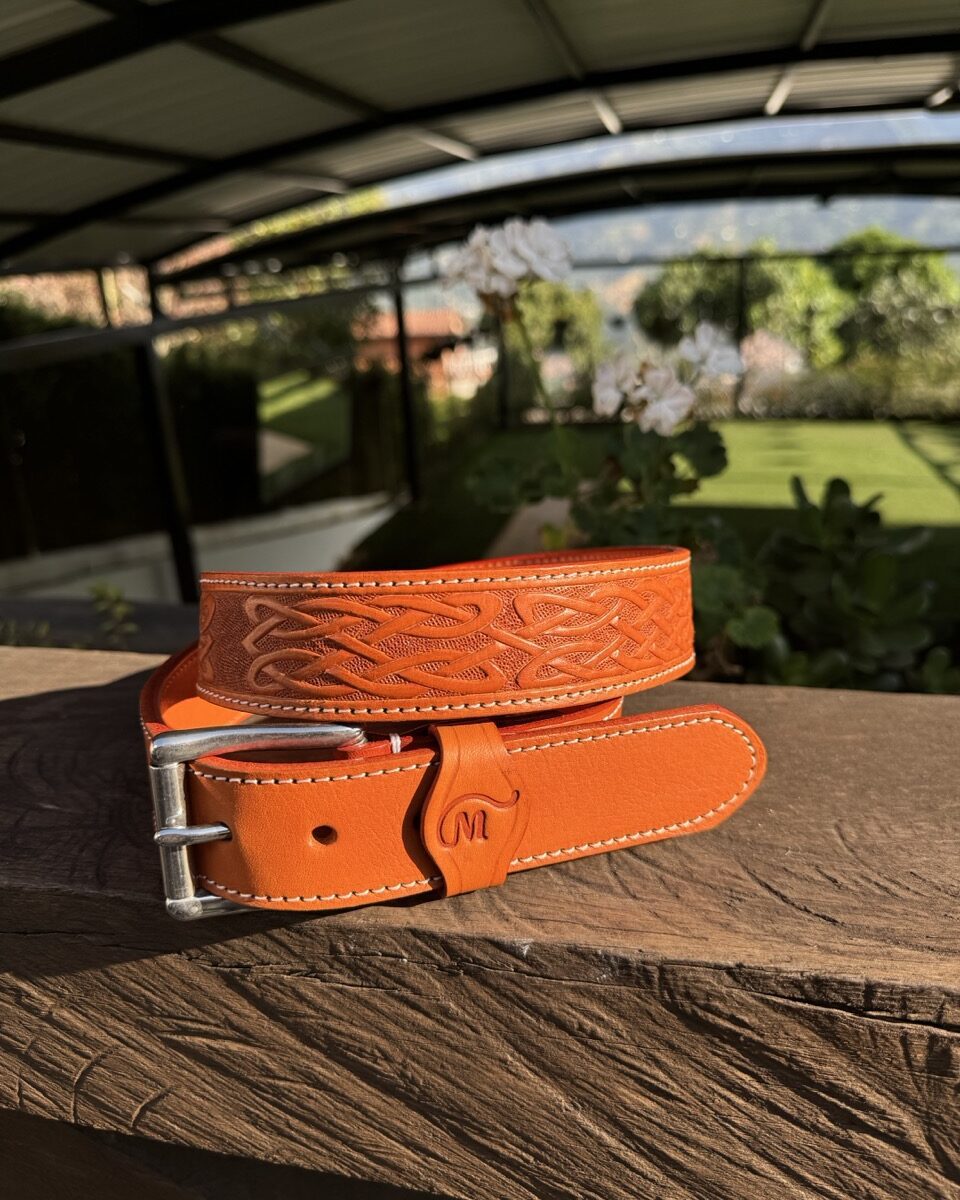 Cinturón Roble Repujado